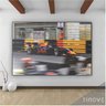 Quadro Moderno Carros De Corrida 90X60Cm E005 - 2
