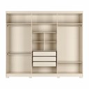 Ver imagem 4 de Guarda-Roupa Casal 6 Portas Reflecta 3 Gavetas Essence Yescasa