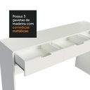 Ver mais imagens de Penteadeira Madesa Camarim Carly com 3 Gavetas (sem Painel)