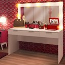 Ver imagem 3 de Penteadeira Madesa Camarim Carly com 3 Gavetas (sem Painel)