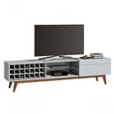 Ver imagem 1 de Rack Classic Ad 2.2 Branco Acetinado - Imcal Móveis