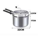 Ver imagem 4 de Pipoqueira Luxo Polida 22cm - Eirilar