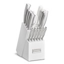 Ver imagem 2 de Cuisinart Jogo de Facas 15 Peças em Aço Inox, Cabo Branco