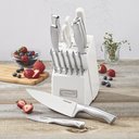 Ver imagem 5 de Cuisinart Jogo de Facas 15 Peças em Aço Inox, Cabo Branco