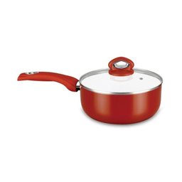 Panela Ceramic Dark Red 18 cm Super Reforçada 3mm - Eirilar - 1