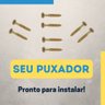 Puxador Azurra 160mm Armário/gaveta Cinza - 10 Unidades - 4