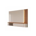 Ver imagem 3 de Painel Dubai para Tv até 60” com Led Mdf 15mm Porta com Pistão a Gás Design Moderno Muxarabi