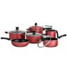 Jogo de Panelas 6 Peças Antiaderente Rubi - Marlux - 1