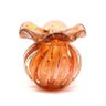 Vaso de Cristal Murano Trouxinha Torcello Pp - Laranja - 1