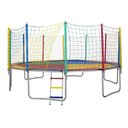 Ver imagem 1 de Cama Elástica 4,27m 6 Pés Alcamar Lona Colorida Nacional