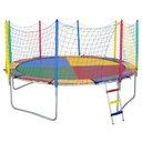 Ver imagem 1 de Cama Elástica 3,70m ChicoPlay Lona Colorida Nacional