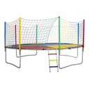 Ver imagem 2 de Cama Elástica 4,27m 4 Pés ChicoPlay Lona Colorida Nacional