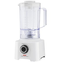 Liquidificador Arno Power Max Ln51, 5 Vel + Pulsar, Copo Cristal, Branco - 220V - 3