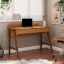 Ver imagem 2 de Escrivaninha Mesa Computador Escritório Quarto Nexus:cinamomo