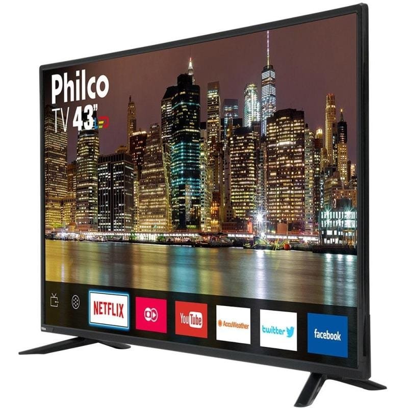 Smart TV LED 43 Polegadas Philco PTV43E60Sn, Full Hd, Wi-Fi, 2 USB, 3 HDMI - 2