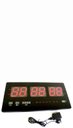Ver imagem 1 de Relógio de Parede de Led Digital com Alarme Data Temperatura (Yx-4522)