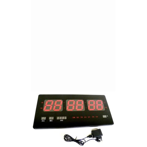 Relógio de Parede de Led Digital com Alarme Data Temperatura (Yx-4522)