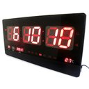 Ver imagem 2 de Relógio de Parede de Led Digital com Alarme Data Temperatura (Yx-4522)