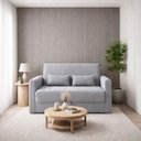 Ver imagem 1 de Painel Ripado Decorativo Multifuncional MDF Cinza Grigio Casa Lar Shop 240cm x 240cm