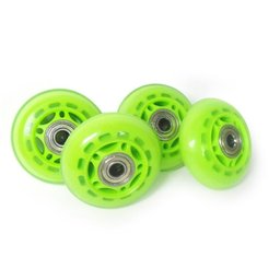 Kit Roda de Patins Verde Rodinha Pequena 4 Unidades (RA-A)  - 2