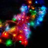 Cascata Pisca Pisca 100 Leds de Natal 8 Funcão Decoração Natalina Colorida - 4
