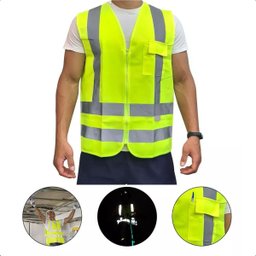 Colete Refletivo Dgmaster Linha Premium Vest Dg5014 - 3