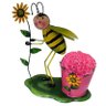 Boneco Abelha com Balde de Flor para Enfeite e Decoraçao de Jardim Casa Flores (bon-m-7) - 5
