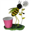 Ver imagem 6 de Boneco Abelha com Balde de Flor para Enfeite e Decoraçao de Jardim Casa Flores (bon-m-7)