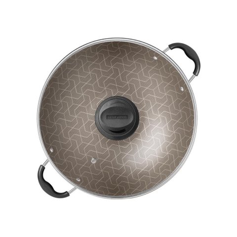 Wok Tramontina Paris Antiaderente Starflon Max Vermelho