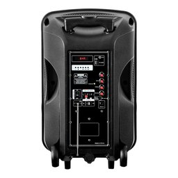 Caixa de Som Amplificada 300w Woofer 12 Bth Fm Led Bateria Lenoxx - 3