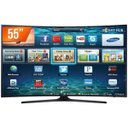 Ver imagem 2 de Smart TV LED 55 Polegadas Samsung Curva Un55Mu6300 4K Ultra Hd Hdr, Wi-Fi, 2 USB, 3 HDMI