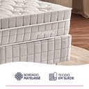 Ver imagem 7 de Cama Box Casal Colchão Molas Ensacadas Viscoelástica Espuma Nasa Ortopédico D33 com Pillow Bf Colchõ
