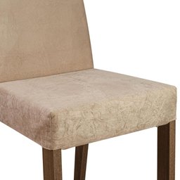 Conjunto Sala de Jantar Madesa Cecilie Mesa Tampo de Vidro com 4 Cadeiras Rustic/crema/imperial - 6