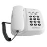 Telefone com Fio Intelbras Tc500, Chave Bloqueadora - Branco - 4