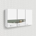 Ver imagem 2 de Armário Aéreo 3 Portas de Abrir Lívia Chf