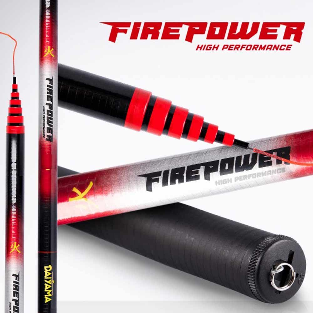 Vara Telescópica Firepower Daiyama 3,90m - 2