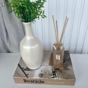 Ver imagem 3 de Decoração sala livro caixa + vaso garrafa + difusor âmbar