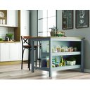 Ver imagem 4 de Bancada gourmet ilha cozinha Ditália 2 Prat. Cinza CD-1019