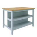 Ver imagem 2 de Bancada gourmet ilha cozinha Ditália 2 Prat. Cinza CD-1019