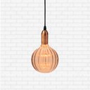 Ver imagem 2 de Lâmpada Grande Led G125 2w Vintage Fireworks Âmbar Bivolt