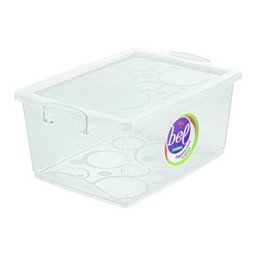 Organizador com Trava Branco 15L - Ordene - 1