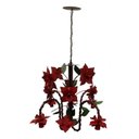Ver imagem 1 de Luminária para Quarto Rustico Decoração de Ambiente Interno Direto da Fabrica - Vermelho Claro