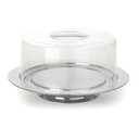 Ver imagem 1 de Boleira Com Tampa Baixa Multiuso Queijo Bolo Comidas