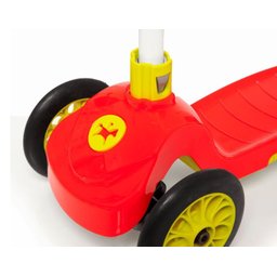 Patinete Infantil 3 Rodas Trinet - Calesita - Vermelho - 3