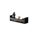 Ver imagem 2 de Prateleira Porta Brinquedo Preta 50 X 12cm Suporte Invisivel