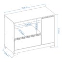 Ver imagem 4 de Balcão Cooktop Zenith Branco com Granito - Móveisaqui Moveisaqui
