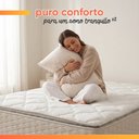 Ver imagem 6 de Cama Box Baú Casal Colchão Ortopédico Atena Molas Ensacadas Pillow Top Hip Sleep