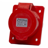 Tomada Industrial Embutir, Plástico, 32a 380-415v, 3p+n+t, 6h, Ip44, Cor Vermelho, (pcte 1un) Decorl - 1