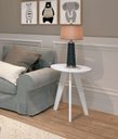 Ver imagem 2 de Mesinha Lateral Prince Branco Fosco - Reller