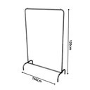 Ver imagem 2 de Arara Desfile Articulada Simples 1,50 M Preto